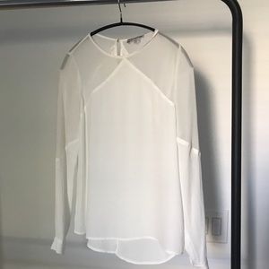 1.State white blouse